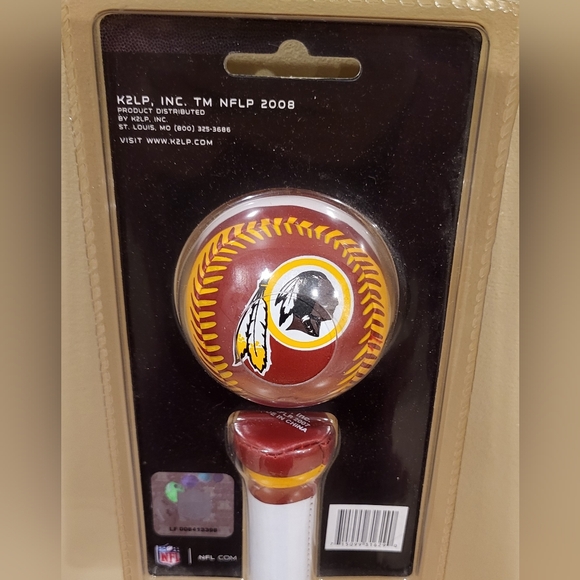 Washington Redskins Softee Mini Baseball Bat Ball Set Soft NFL Vintage Package - Picture 3 of 10